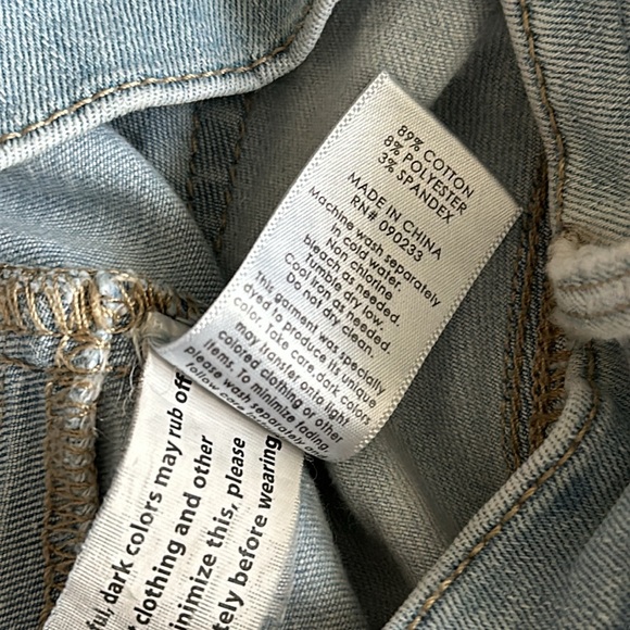 Pacsun Perfect Fit Distressed Mid Rise Skinny super stretch Jean Jeggings sz. 24 - Picture 4 of 11